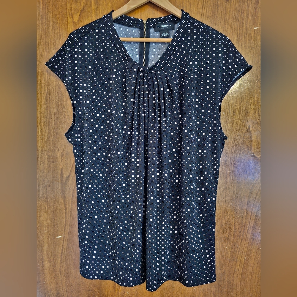 Liz Claiborne cap sleeve top XXL tall